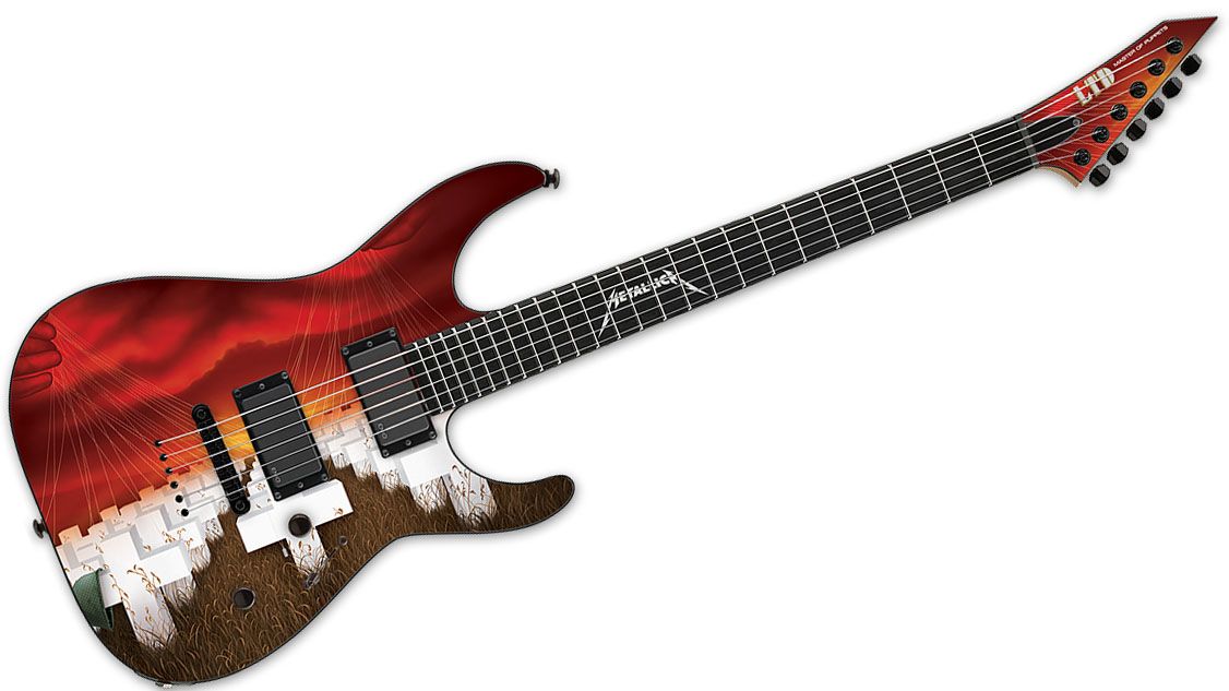 Summer NAMM 2016 ESP unveils Metallica Master Of Puppets guitar