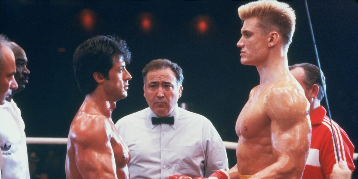 Sylvester Stallone Acts And Directs In Cool Rocky IV Outtake Cinemablend