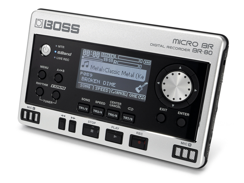 Boss Micro BR BR80 Digital Recorder review MusicRadar