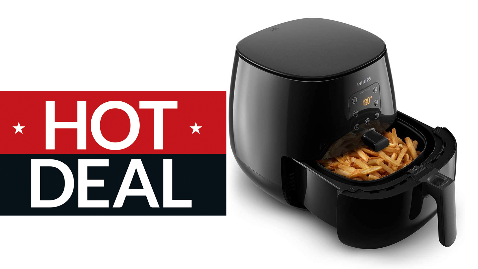 PHILIPS Air Fryer HD9216/43, Uses Up To 90 Less Fat, 1425W, Liter