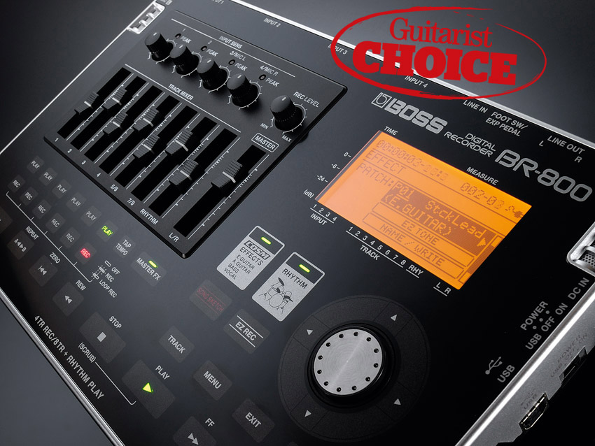 Boss BR-800 Digital Multitracker review | MusicRadar
