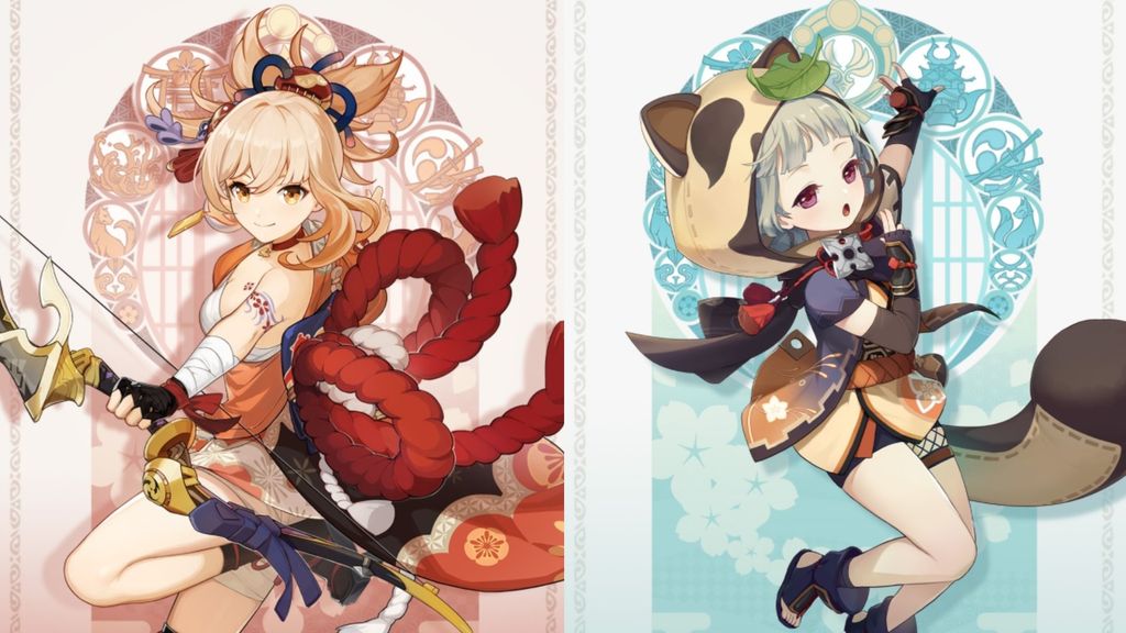 New Genshin Impact characters Yoimiya and Sayu revealed months ahead of