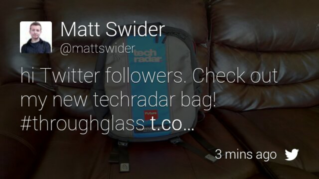 Apps Google Glass review Page 3 TechRadar