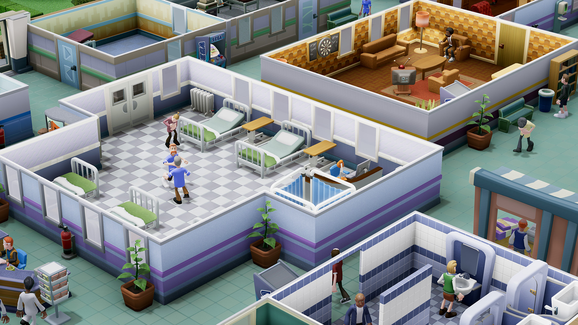 Two Point Hospital is the first of many throwback sims, say its