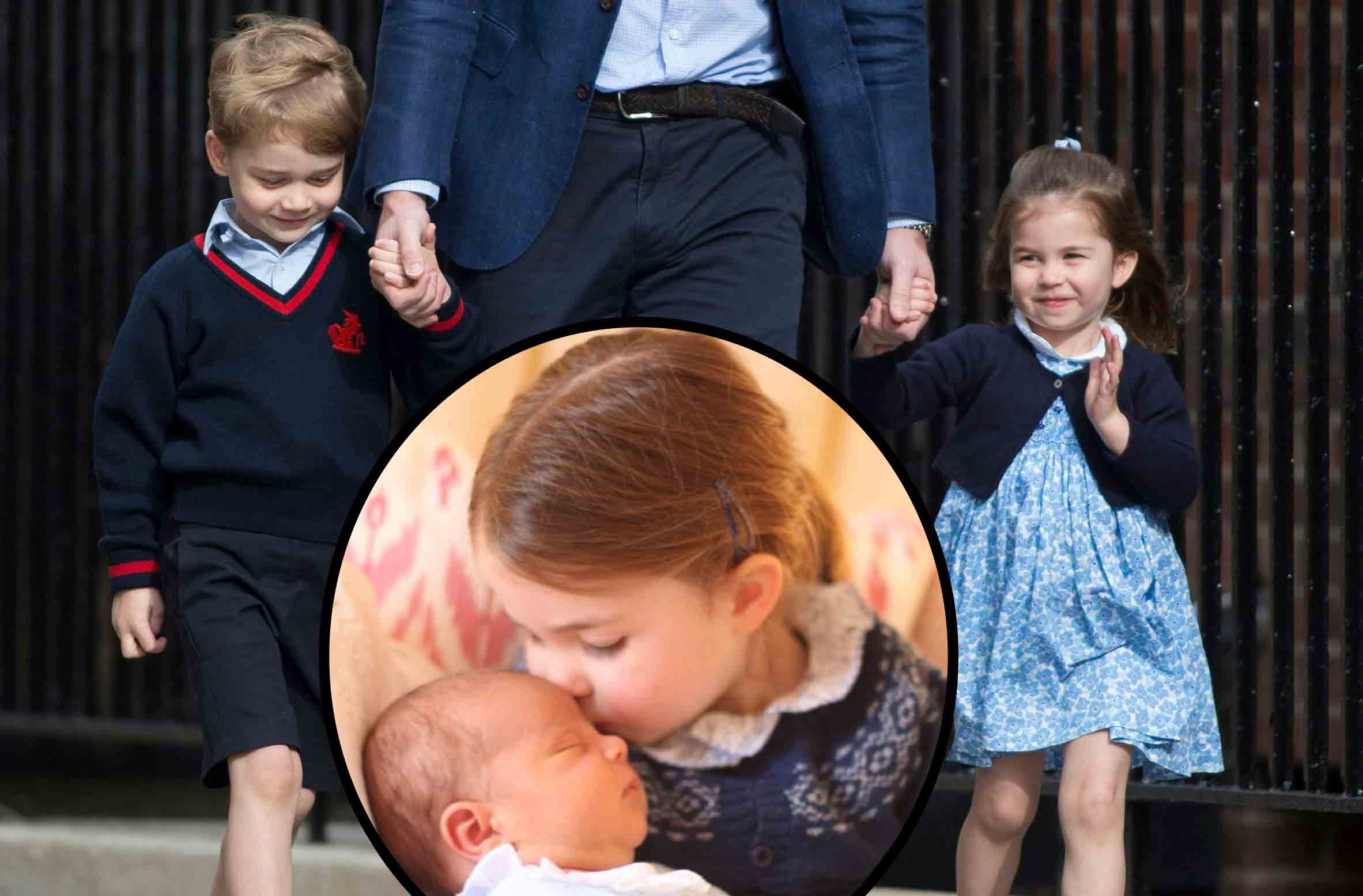 Princess Charlotte wears Prince cardigan in pic with Prince
