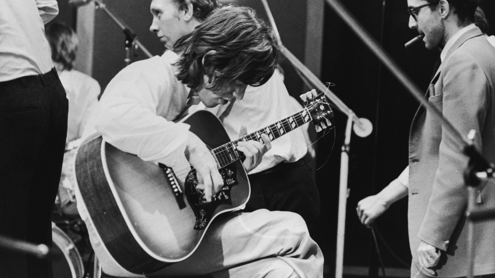 Watch Keith Richards and Mick Jagger Writing “Sympathy for the Devil” Using Their Trusty Gibson