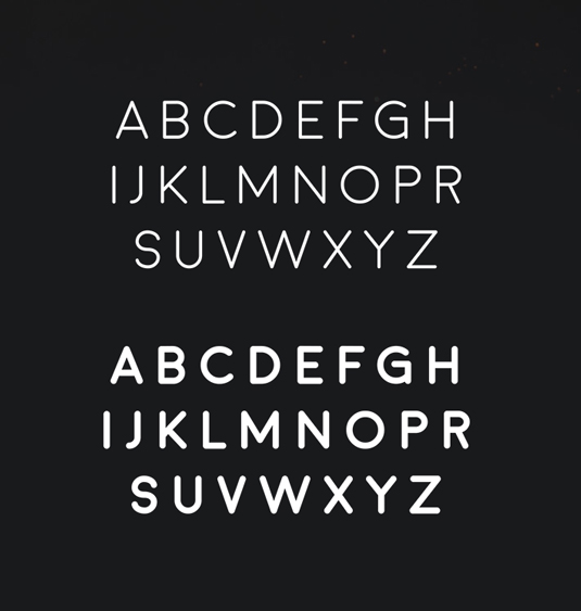 Font of the day Moon Creative Bloq