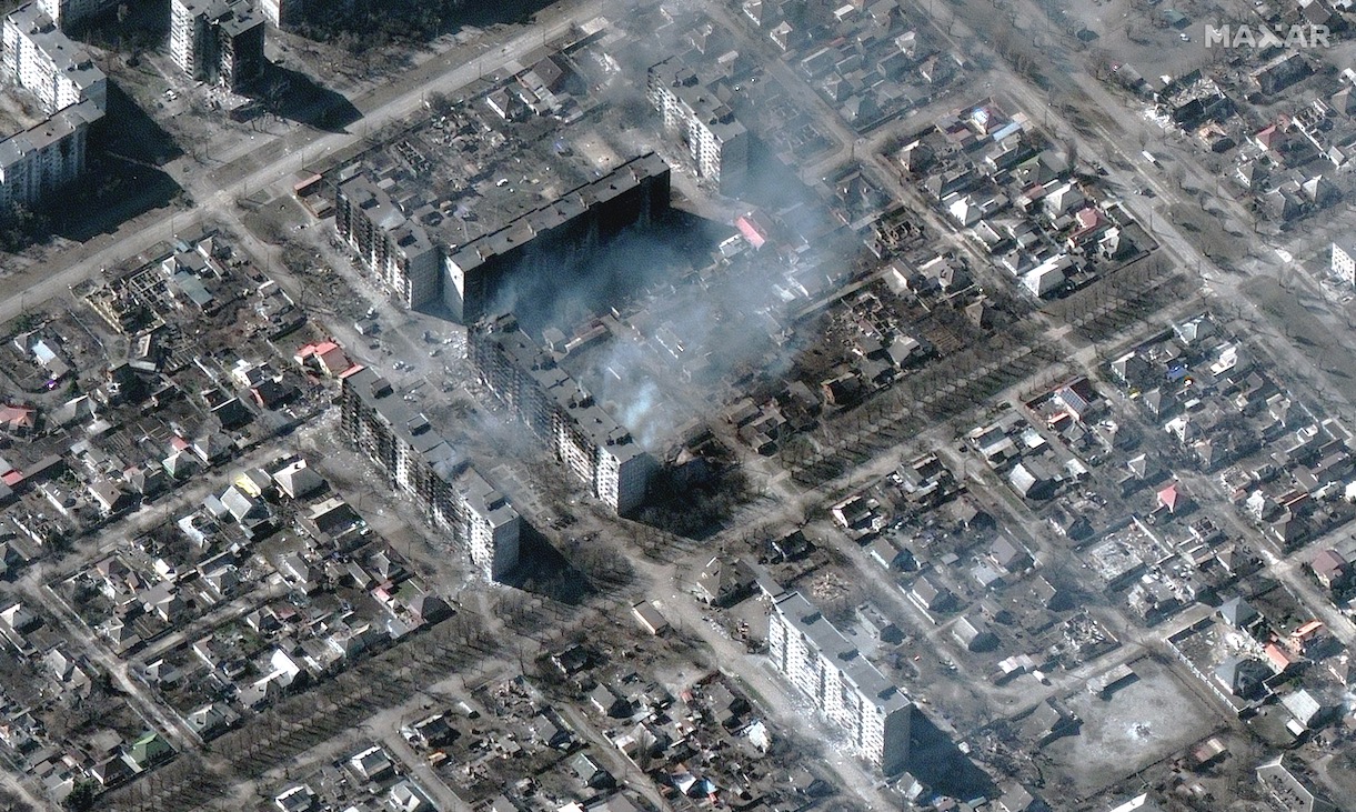 Russia's devastation of Mariupol, Ukraine visible from space in satellite photos Space