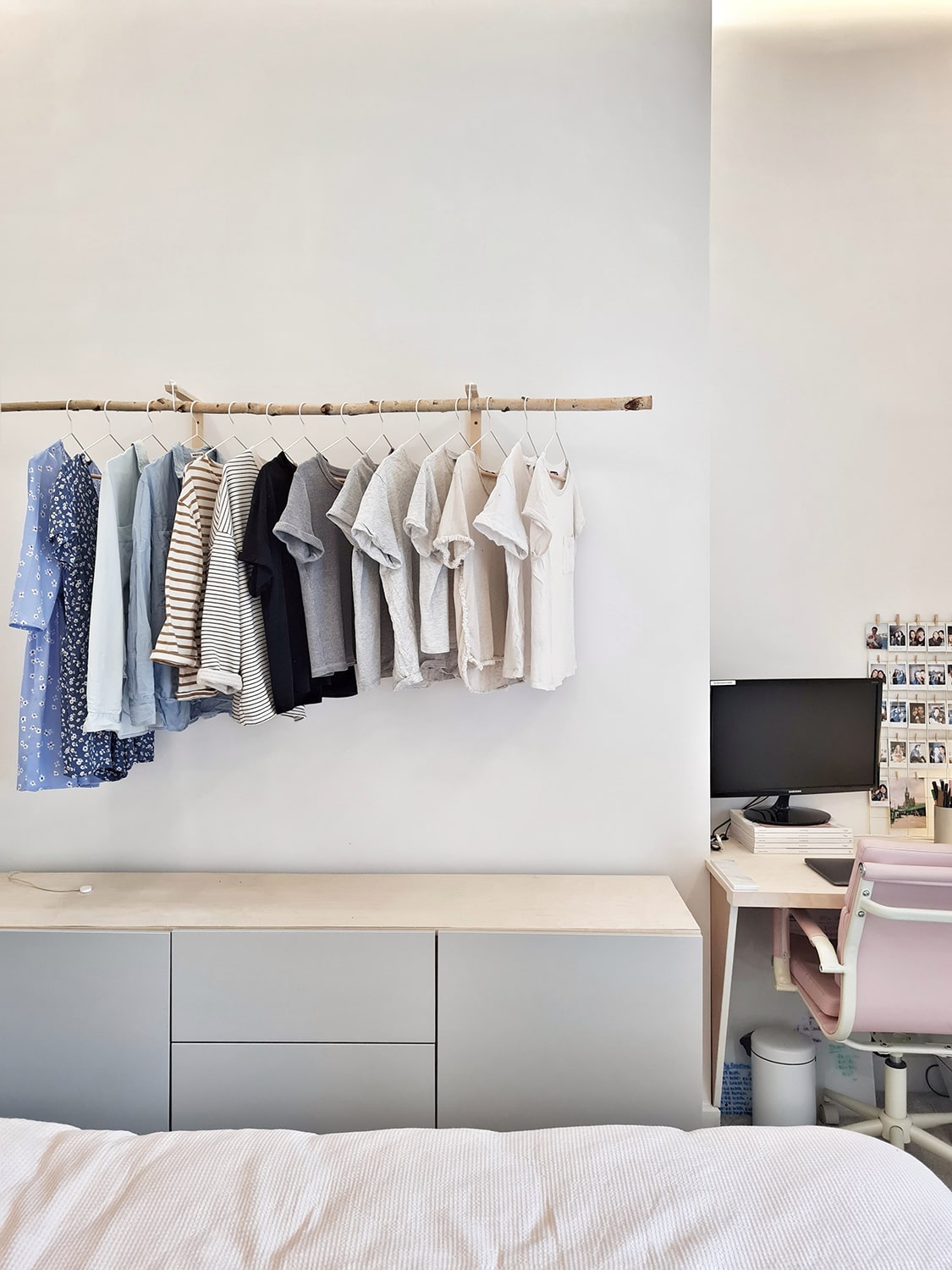 How do you store clothes when there's no room for a closet? Livingetc