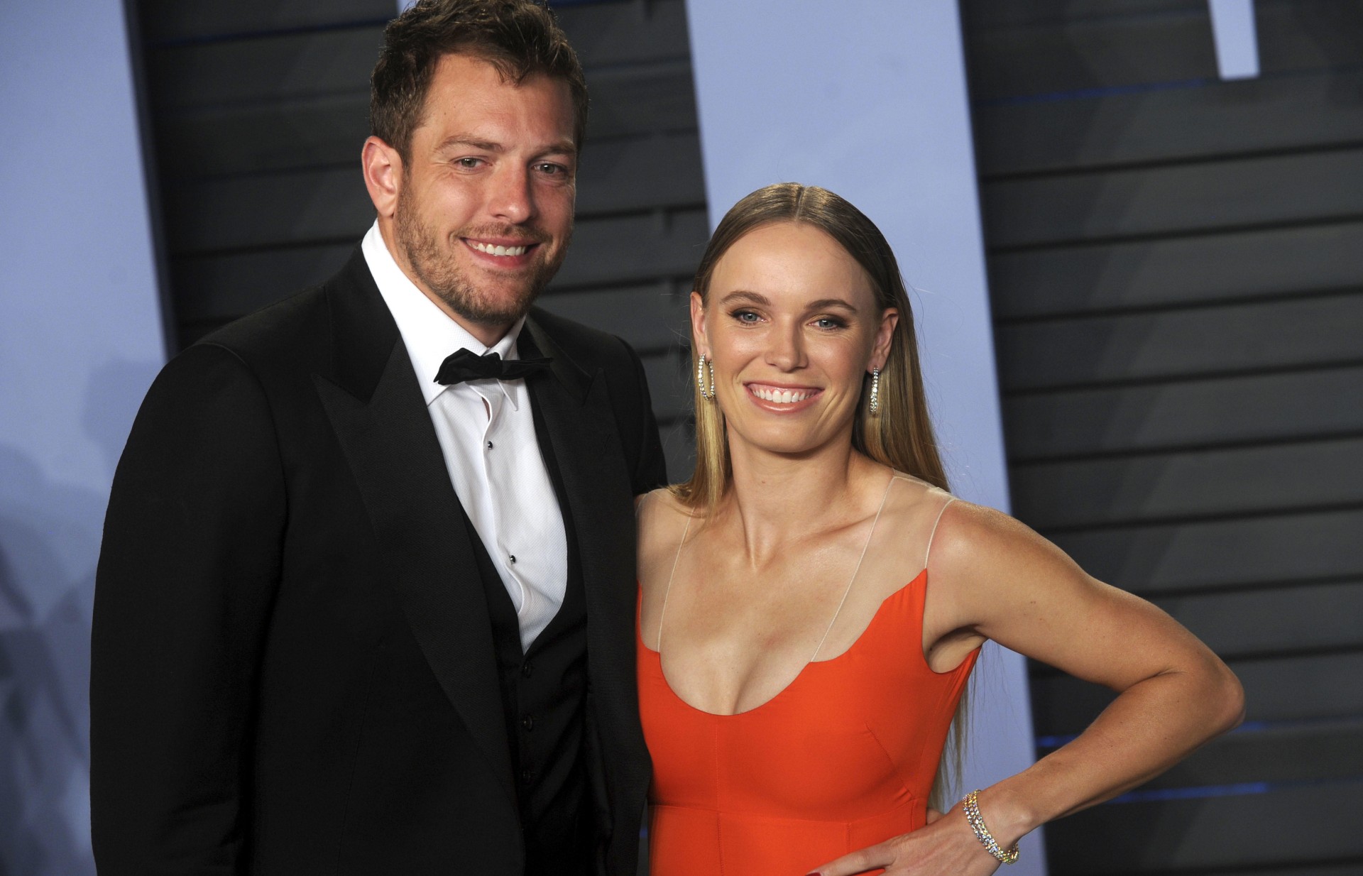 Caroline Wozniacki and husband David Lee are expecting their first baby