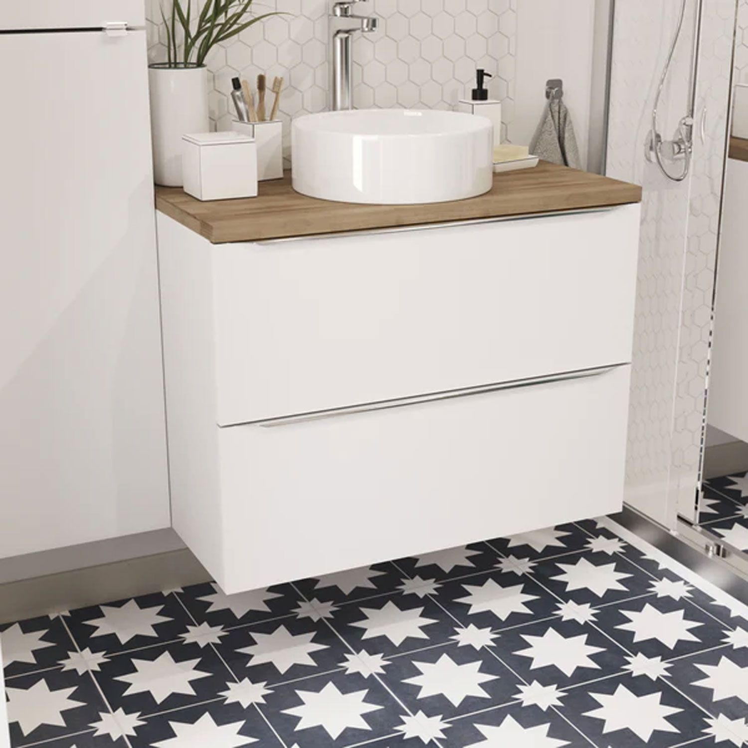 9 small bathroom flooring ideas to make a space feel bigger Ideal Home