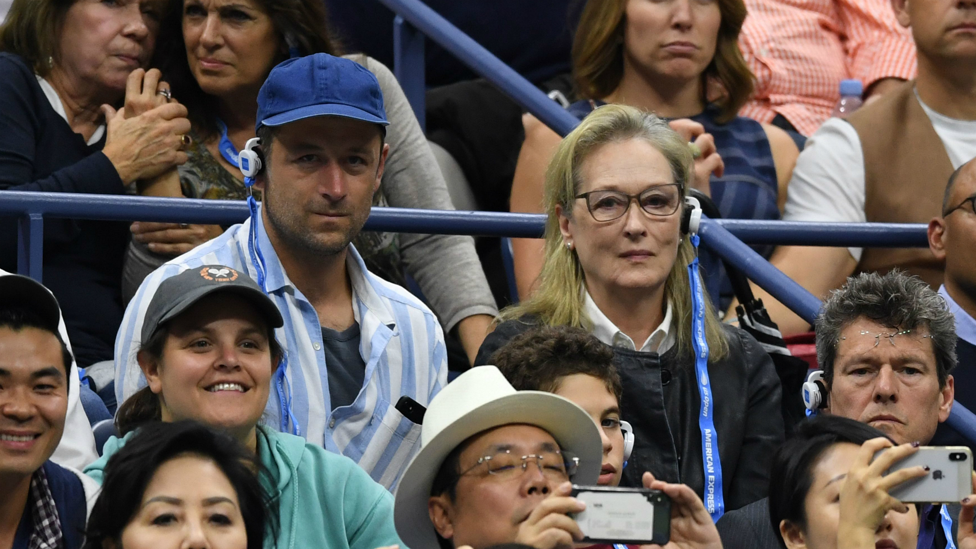 Meryl Streep's Faces & Reactions At US Open Tennis Final Marie Claire UK