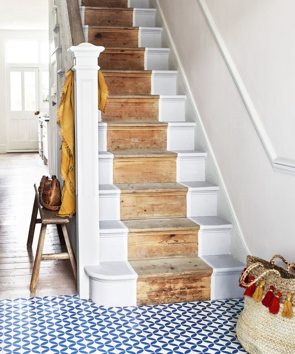Staircase paint ideas 17 colorful designs to upgrade your stairs