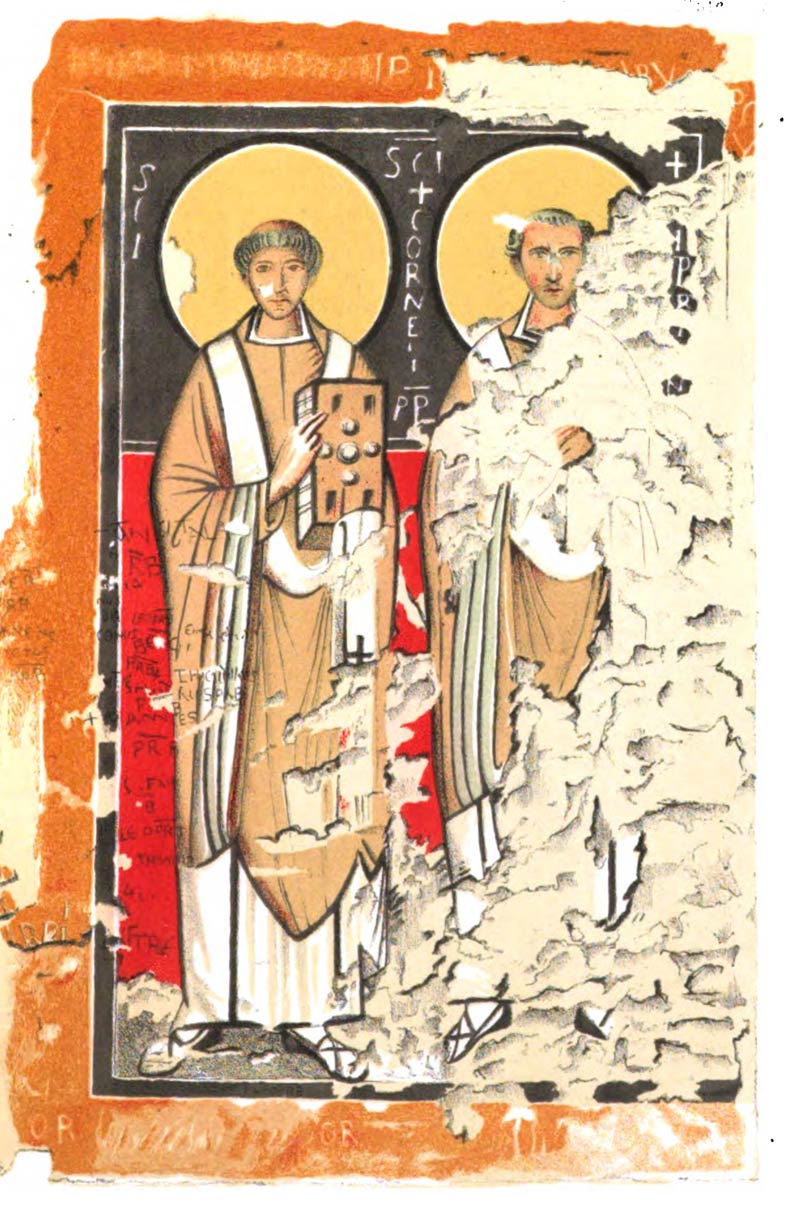 fresco from the crypts of lucina