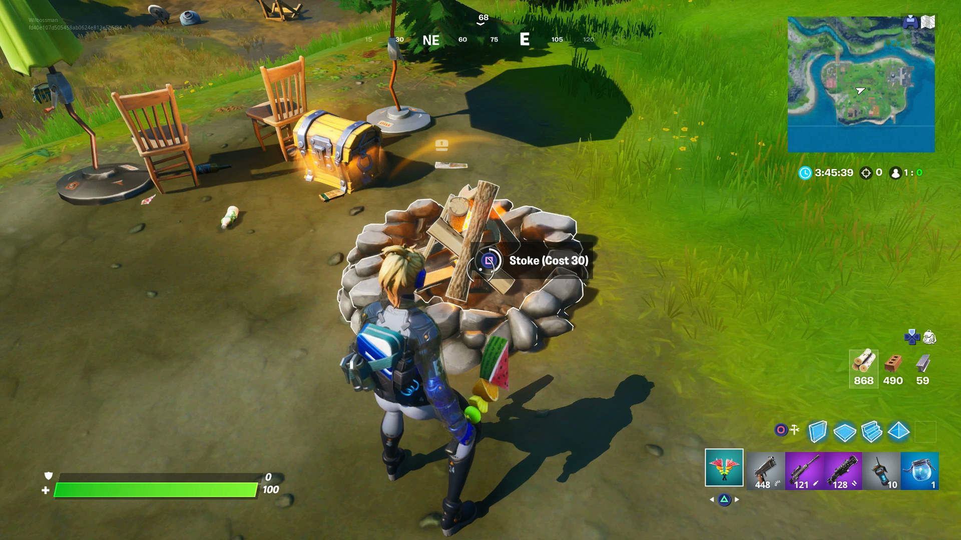 Fortnite Camp Cod location Where to stoke campfires at Camp Cod