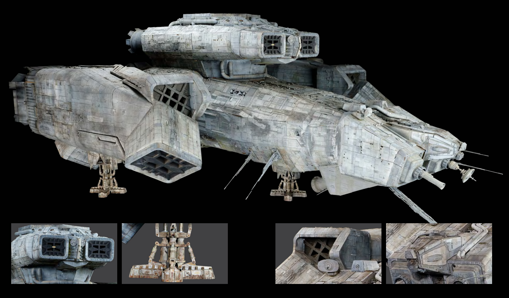 The original Nostromo model from Alien looks great and could be yours