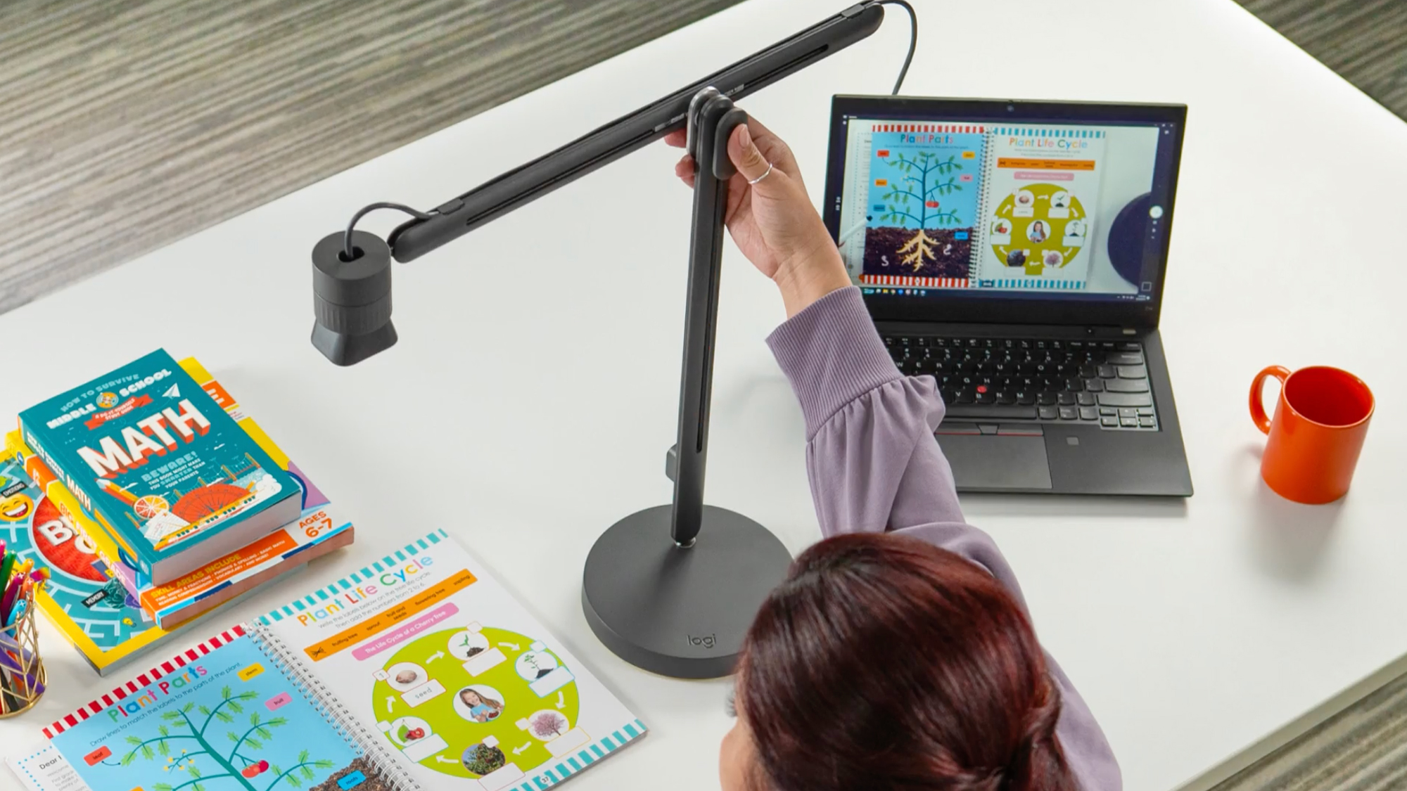 Logitech’s first document camera reaches places that other webcams can