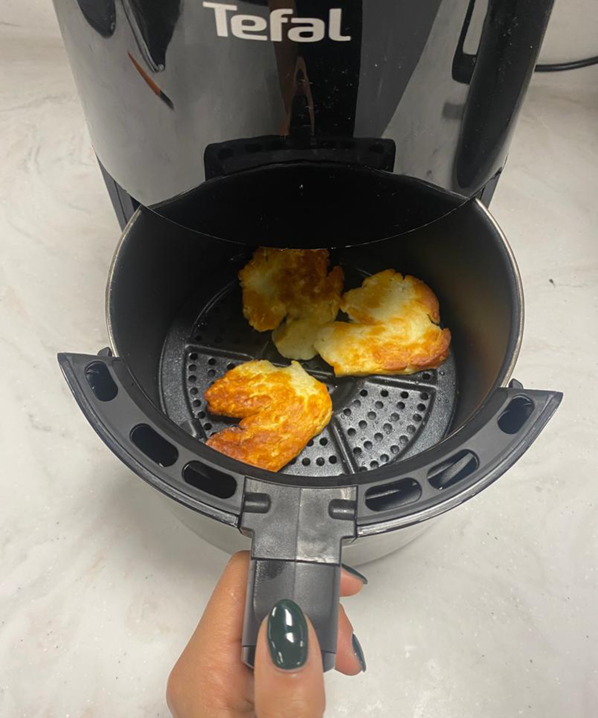 Tfal Easy Fry Compact Digital Health Air Fryer a studio apartment