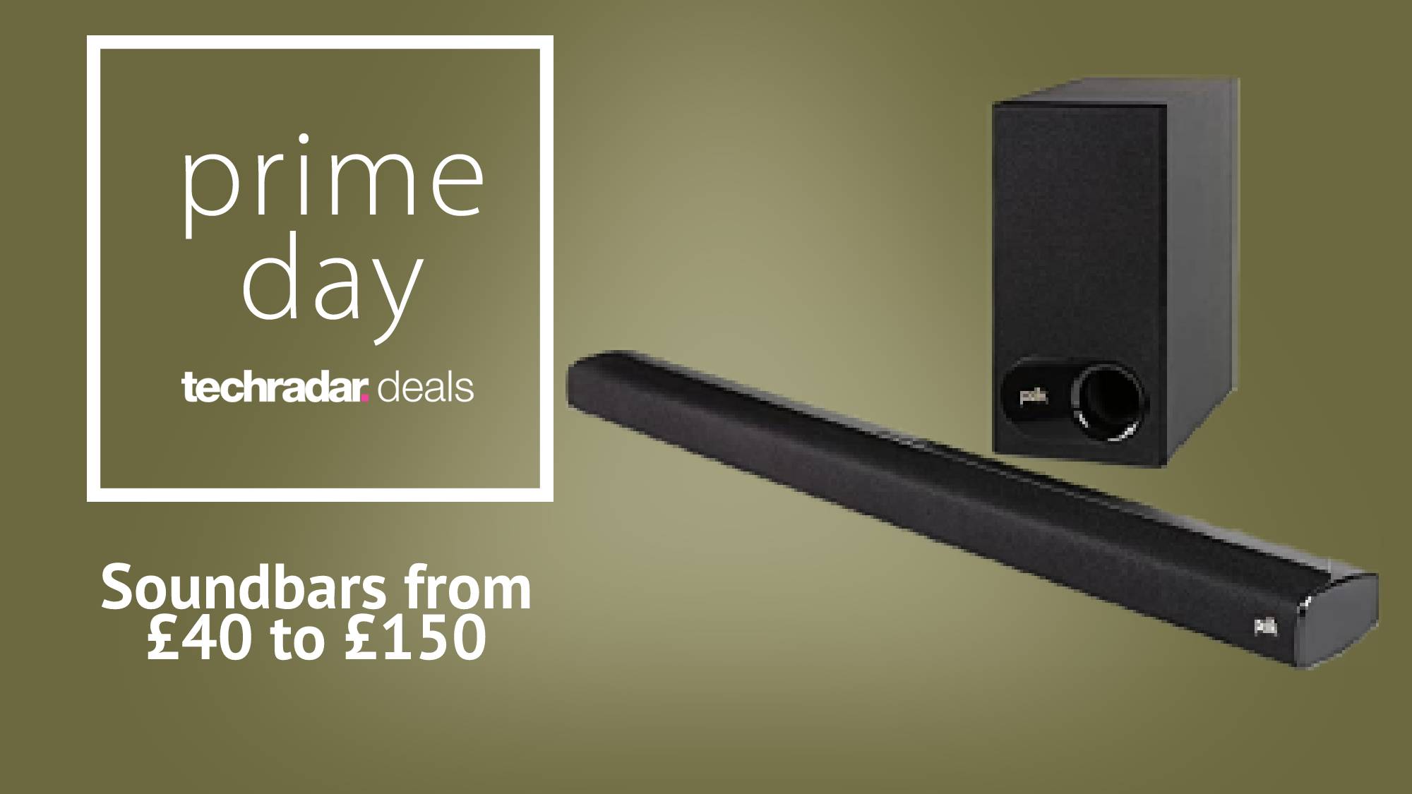 Top 4 Prime Day soundbar deals from £40 to £150 TechRadar