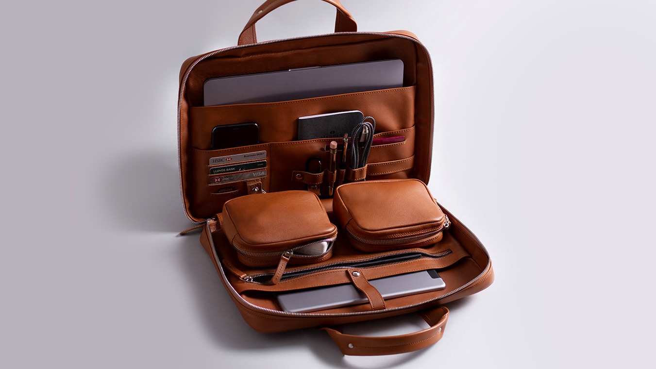 Harber London Laptop Briefcase review it'll take you from airport to