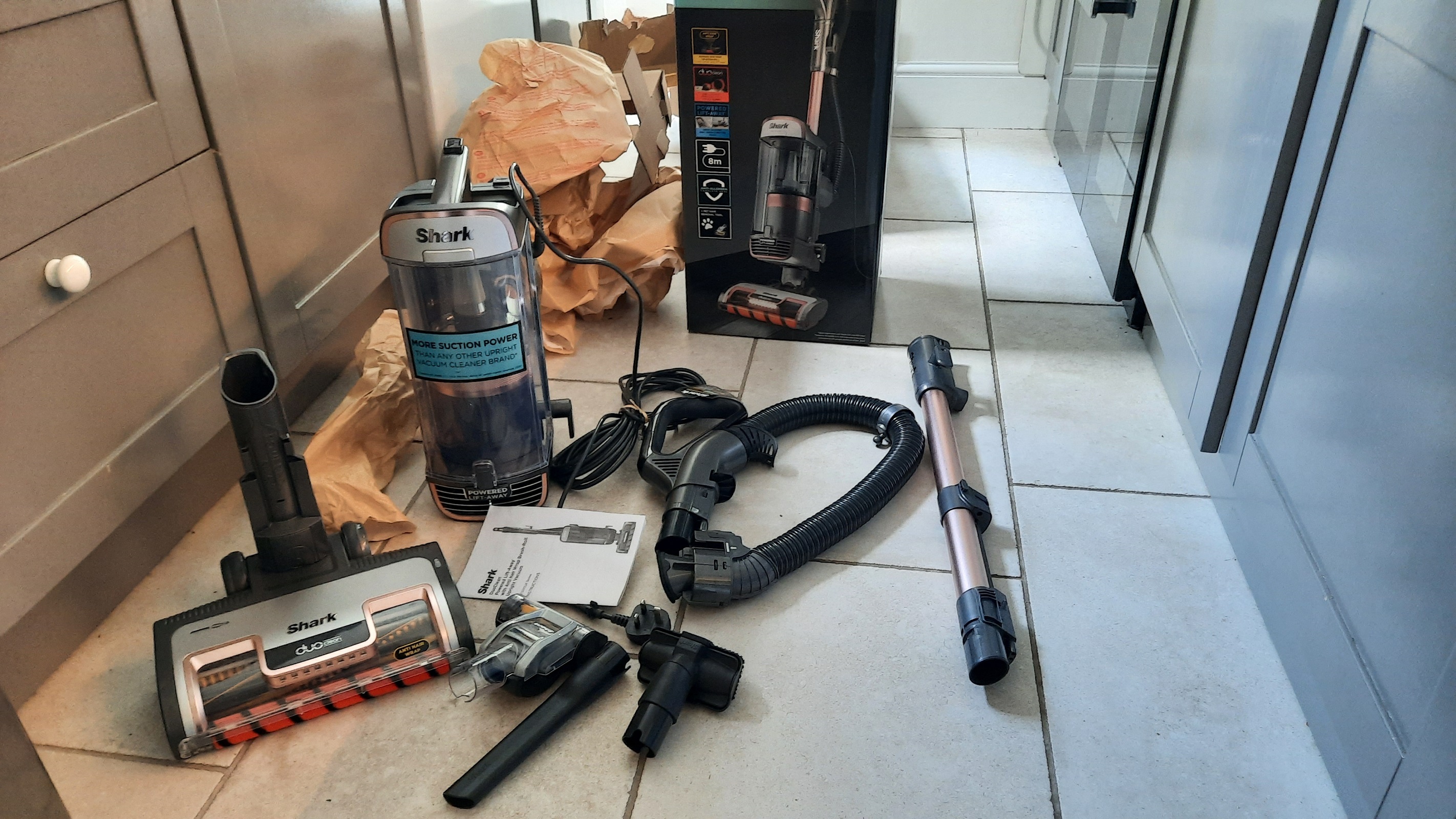 Shark XL Anti Hair Wrap Upright Pet Vacuum PZ1000UKT review Real Homes