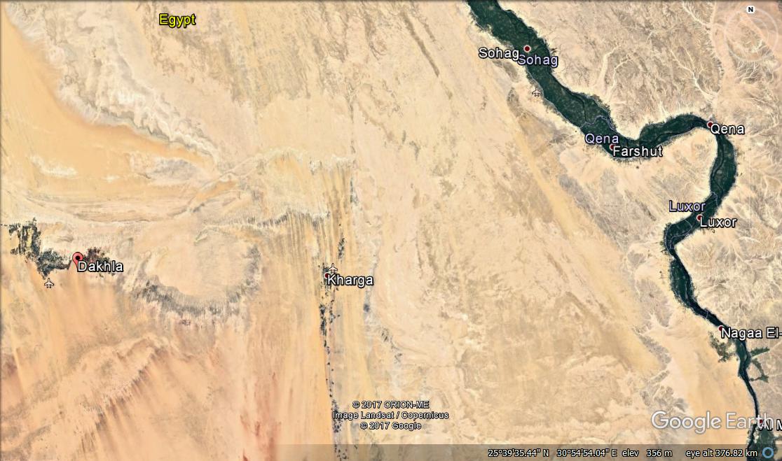 Located in Egypt&rsquo;s western desert about 217 miles (350 kilometers) west of Luxor the Dakhla oasis holds a vast amount of archaeological remains that date from prehistoric to modern times.