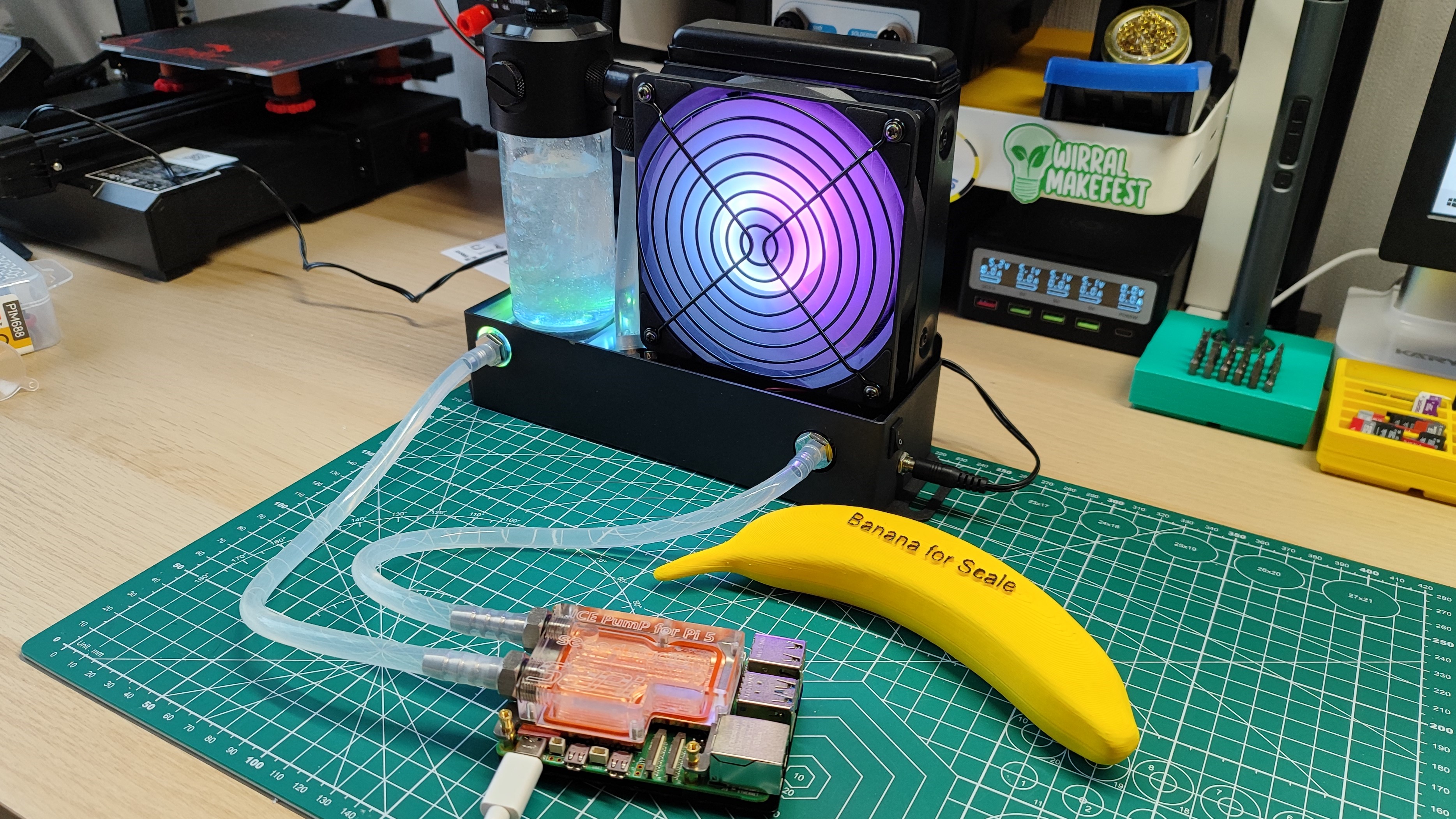 Water Cooling Kit for Raspberry Pi 5 Review The zenith of cooling for