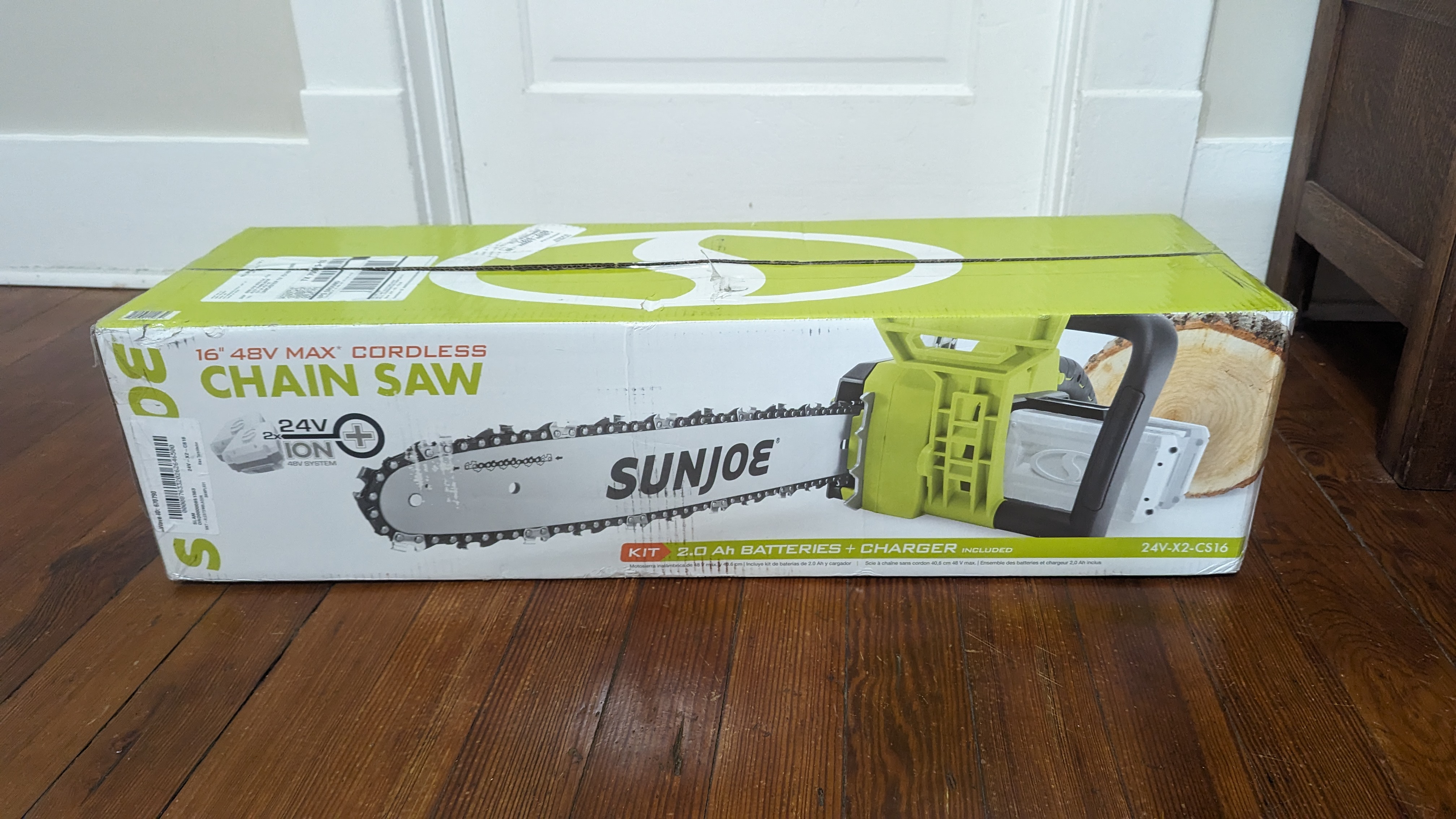 Sun Joe 24V-X2-CS16 48-Volt IONMAX Cordless Chain Saw review | Top Ten