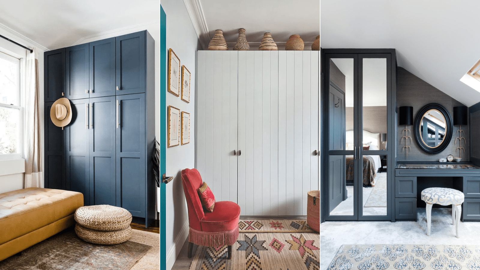 Should closets be the same color as the walls? Homes & Gardens