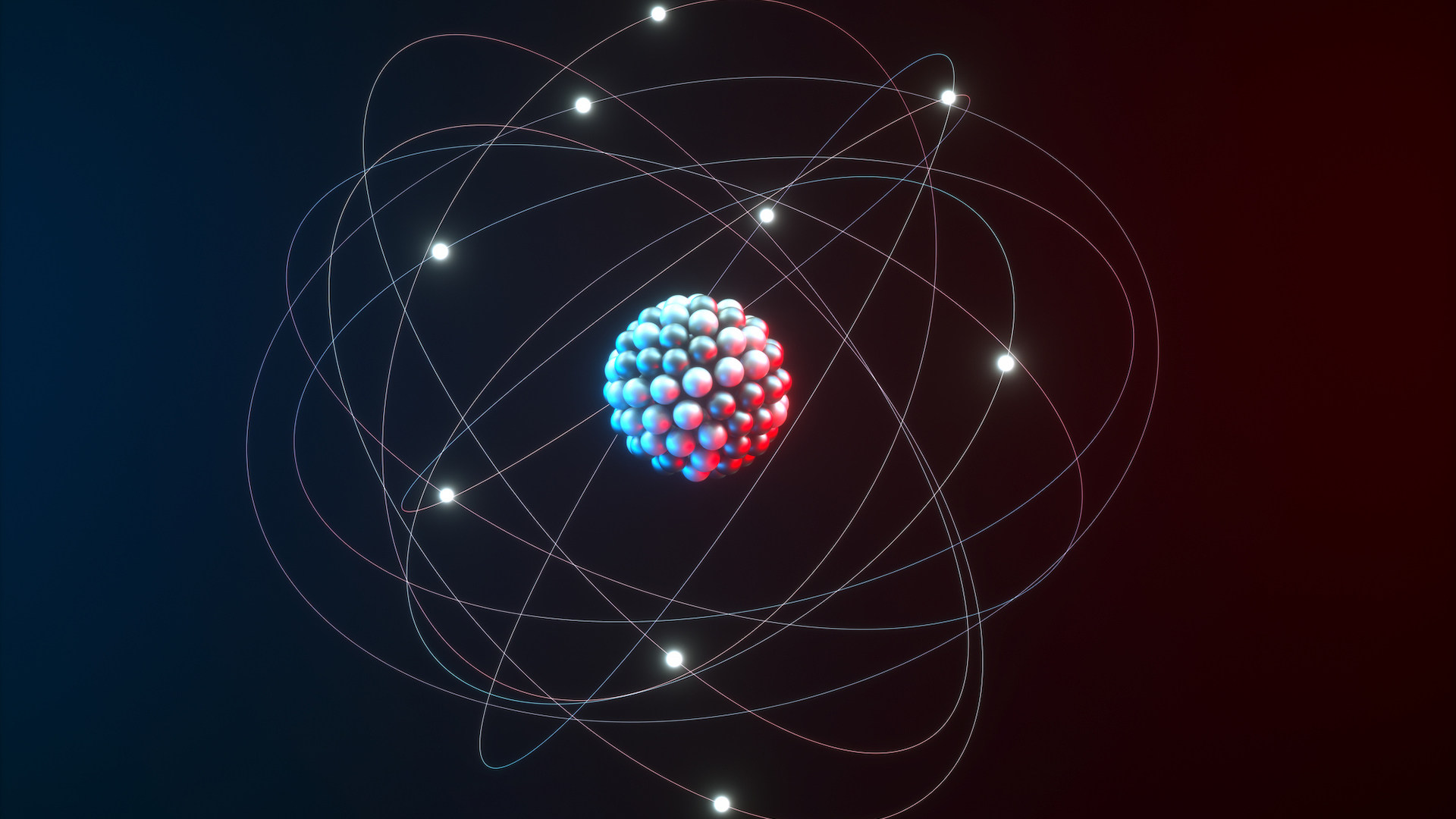 An artist&rsquo;s rendering of an atom