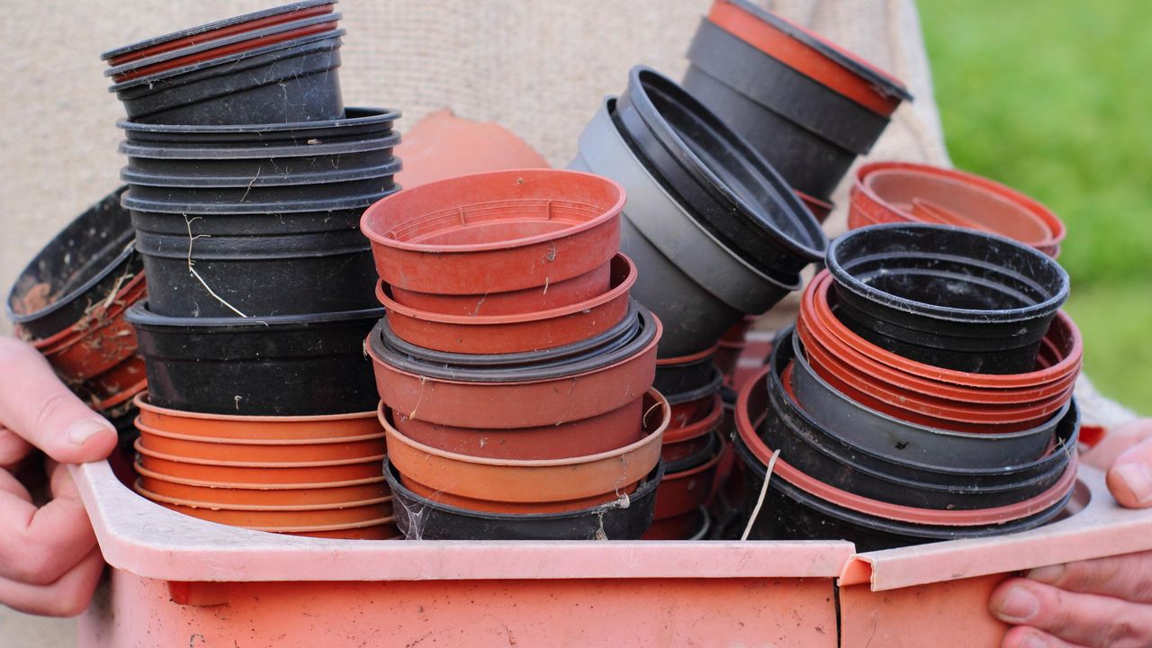 4 easy ways to recycle plastic plant pots Ideal Home