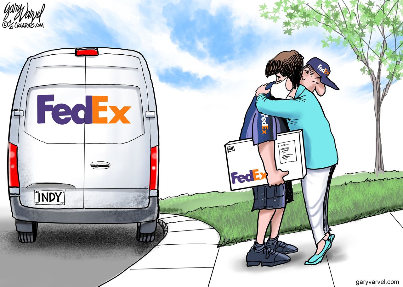 Editorial Cartoon Fedex Indianapolis Mass Shooting The Week