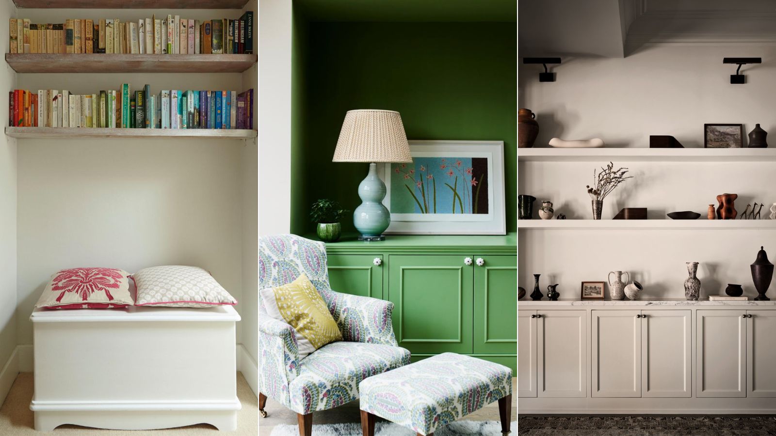 10 ways to expertly style alcoves according to designers Homes & Gardens