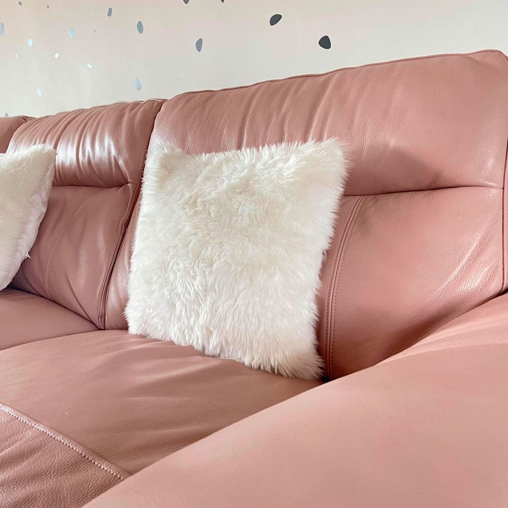 Mum revamps sofa using Frenchic paint left over from painting front