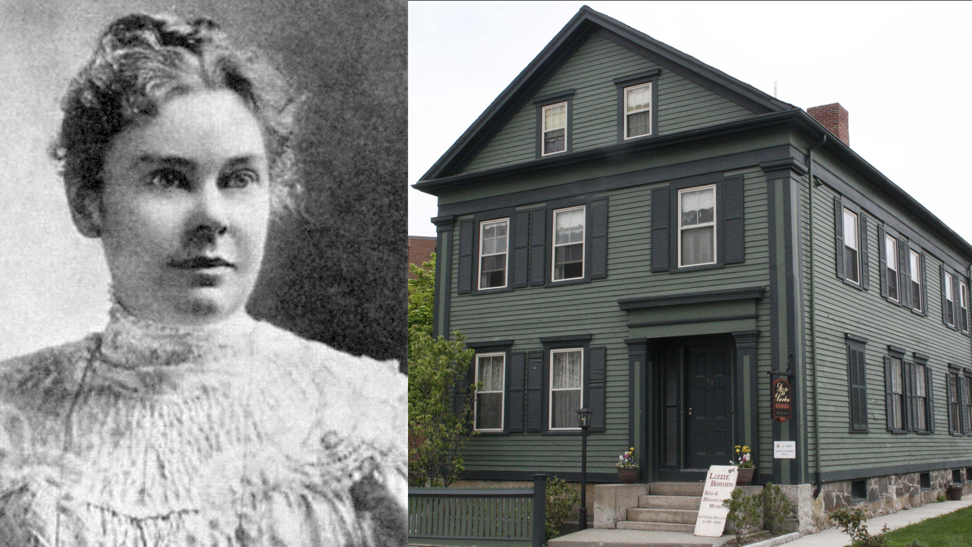 Lizzie Borden�s home, site of a brutal double murder, is for sale. Borden, pictured here in 1889, was accused and acquitted of the axe murder of her father and stepmother.
