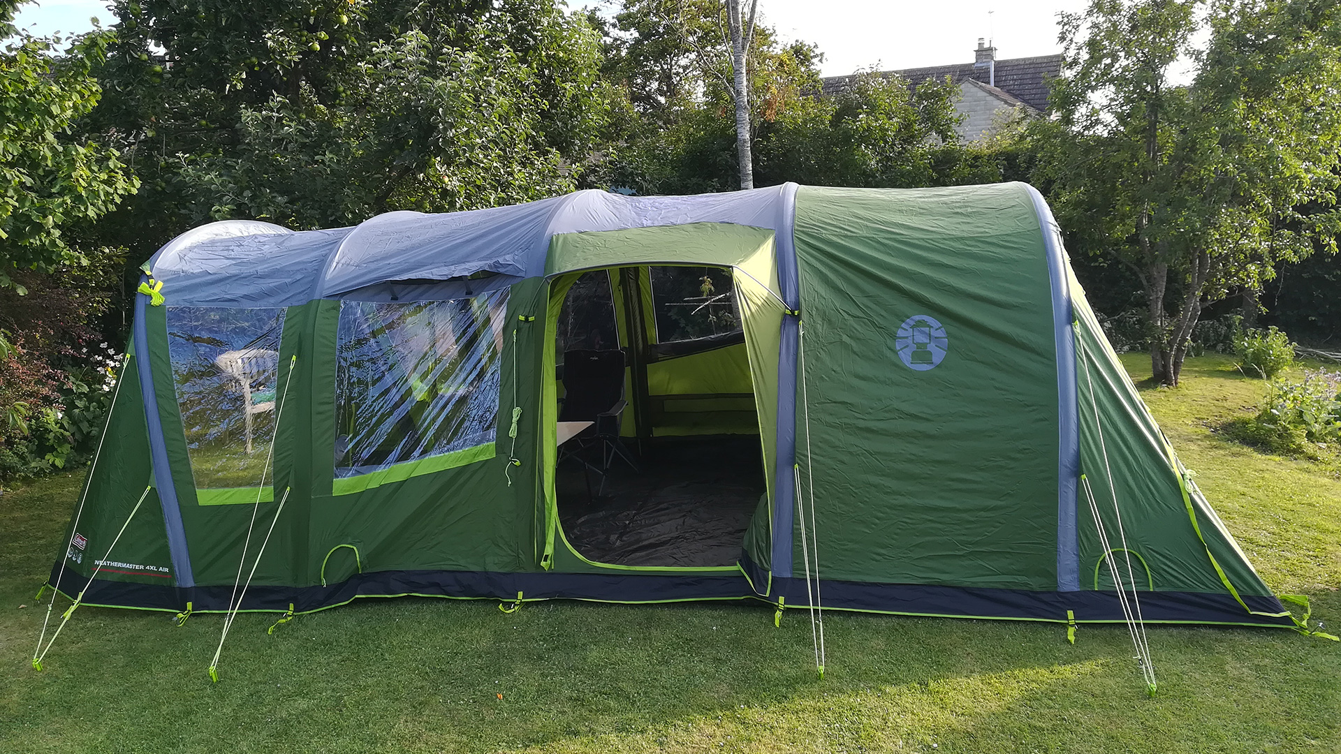Coleman Weathermaster XL Air review: A perfect family tent, come rain