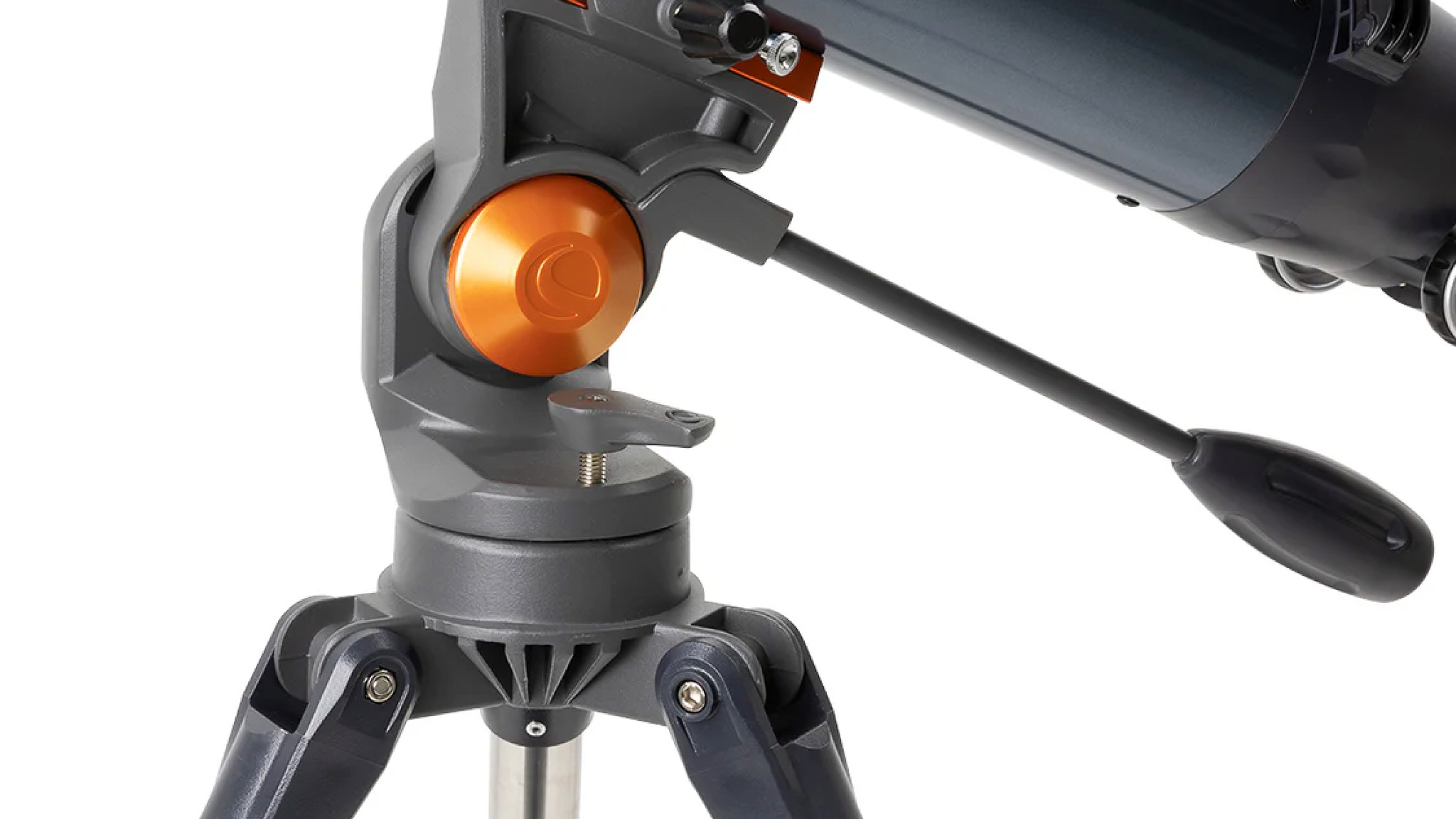 Close up details of the Celestron AstroMaster 102AZ Telescope