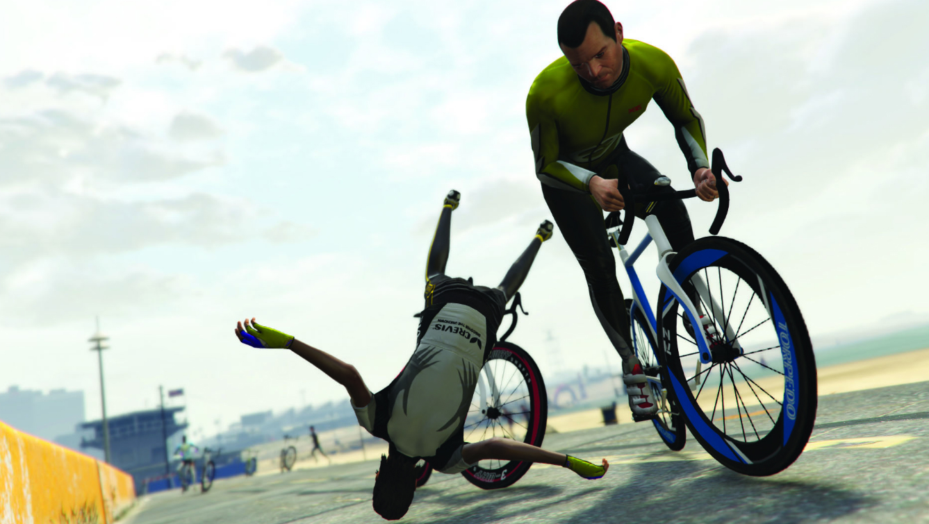 Taking GTA 5’s triathlon scene by storm PC Gamer