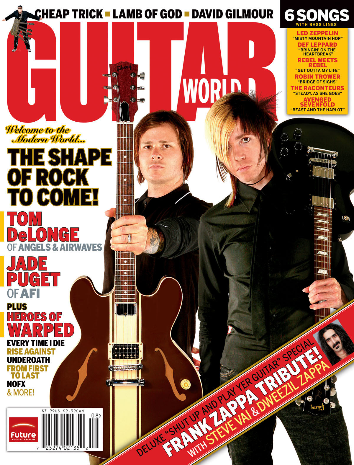 Guitar World Magazine Covers Gallery Every Issue from 2001 to 2007