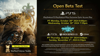Monster Hunter Wilds open beta test release time and how to play 