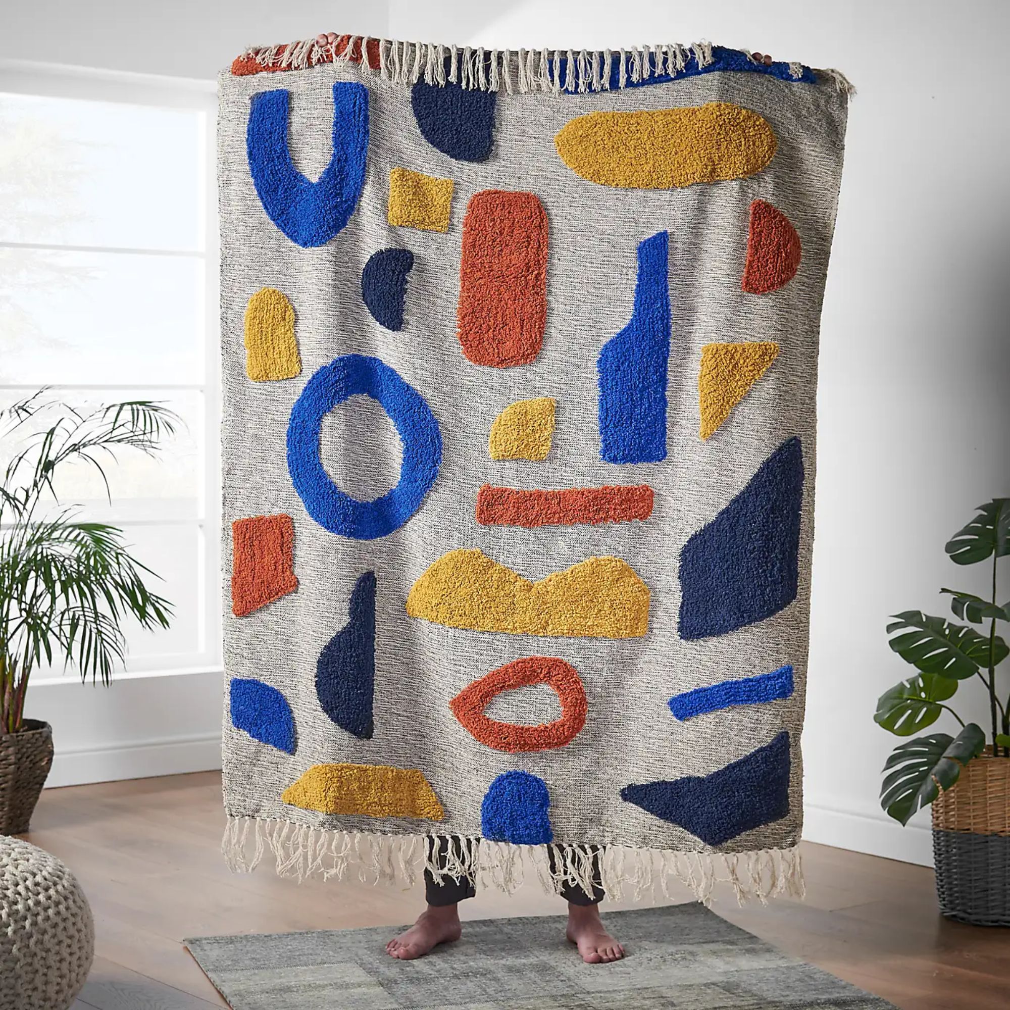 Dunelm's statement throw exudes luxury designer vibes…