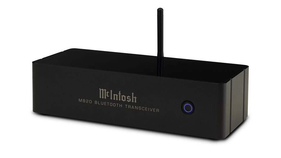 McIntosh MB20 transceiver brings twoway Bluetooth to any hifi system