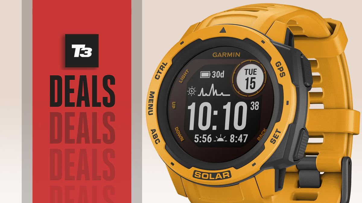 Black Friday Amazon deal sees rugged smartwatch Garmin Instinct Solar