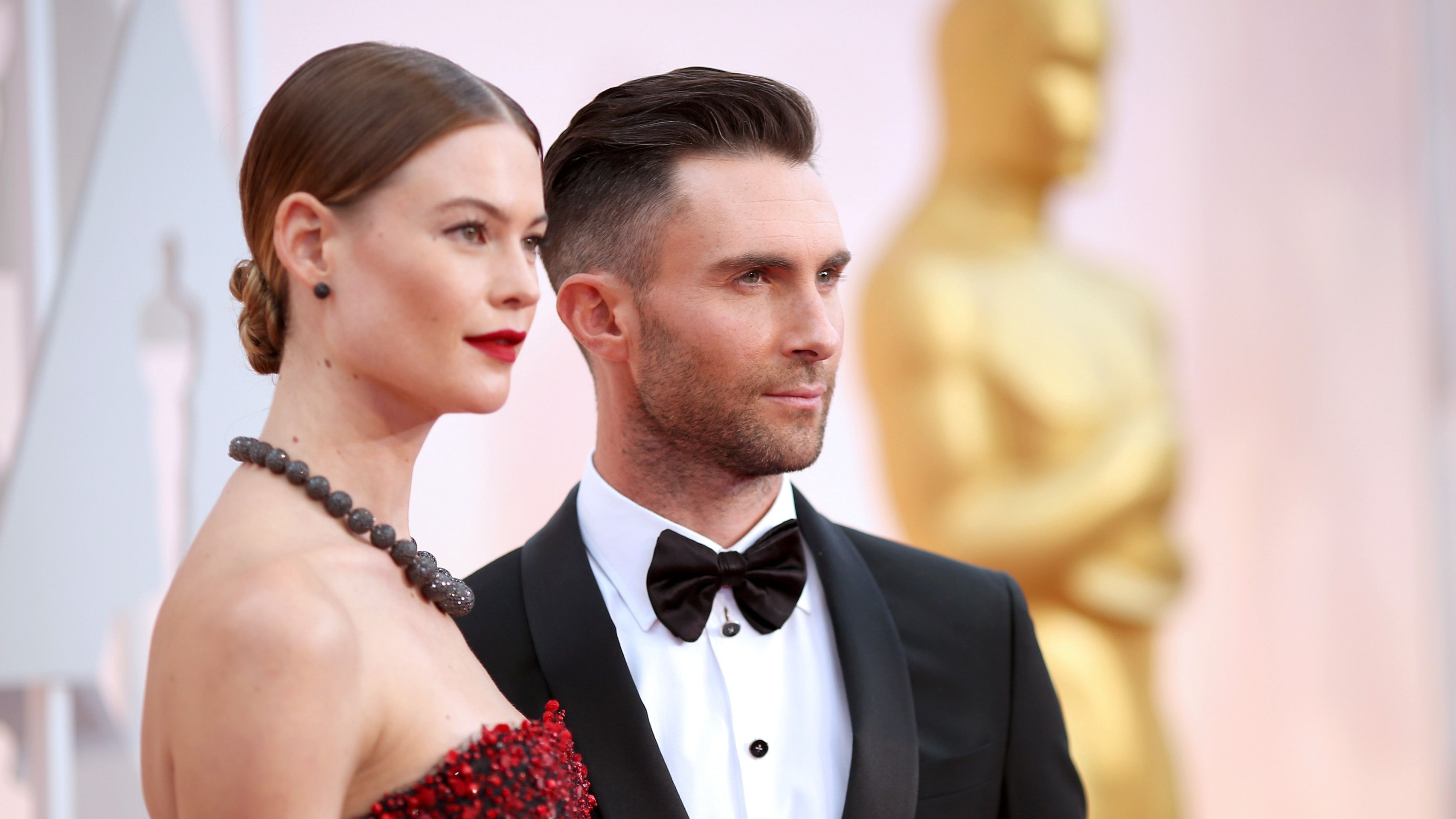Adam Levine's Wife Behati Prinsloo and Their Daughters Adorably Star in