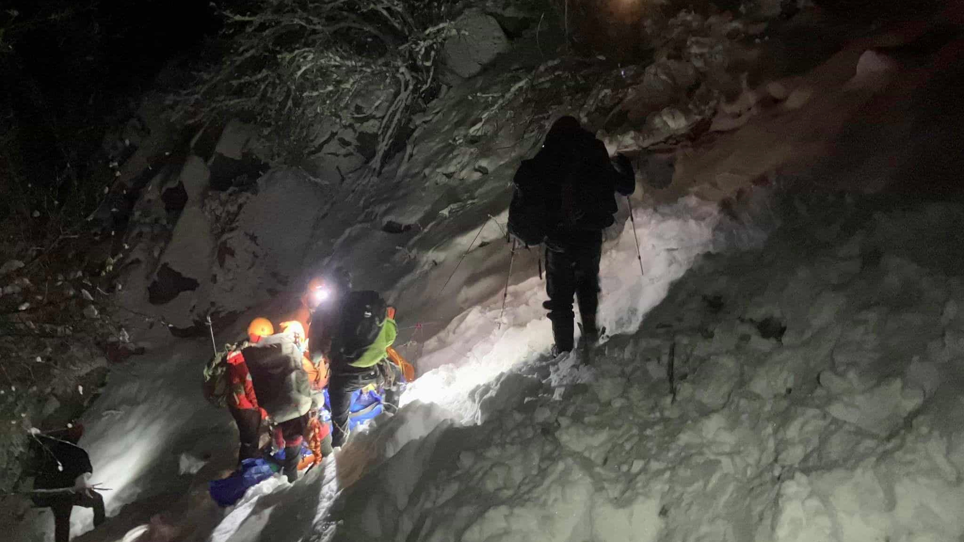 Colorado rescuers follow footsteps in snow to find hypothermic hiker