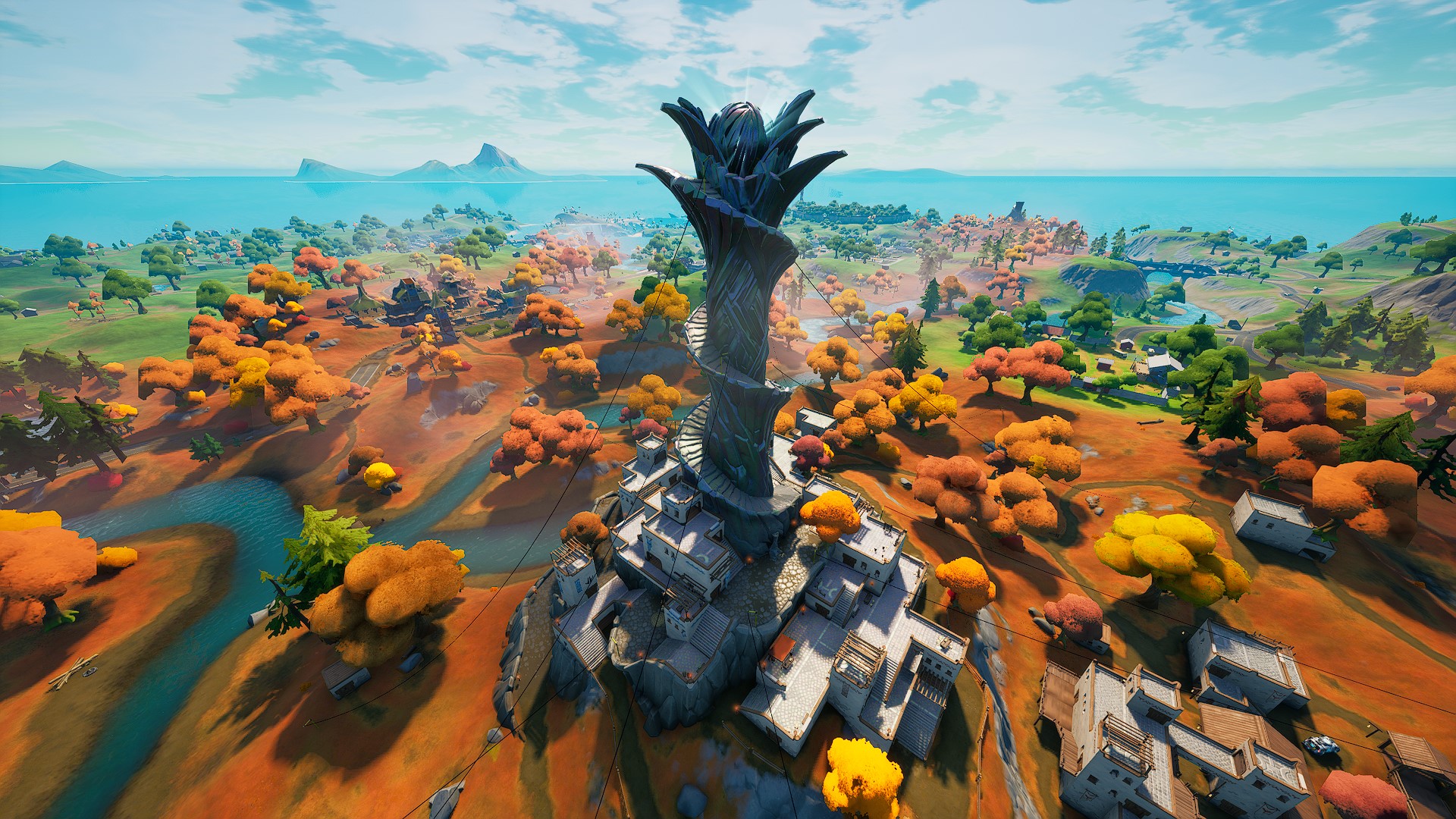 New Fortnite Map Background