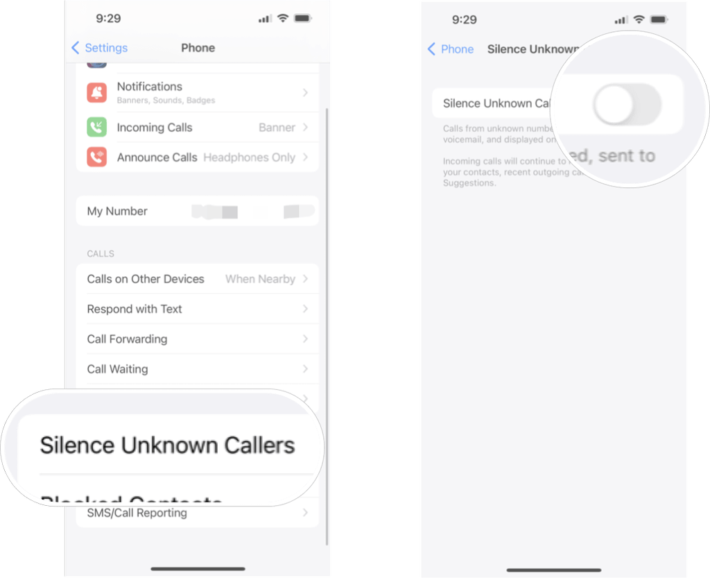 How to silence unknown callers on your iPhone iMore