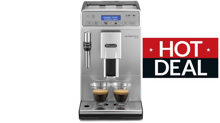 DeLonghi Autentica Plus Automatic Bean to Cup Coffee Machine Black