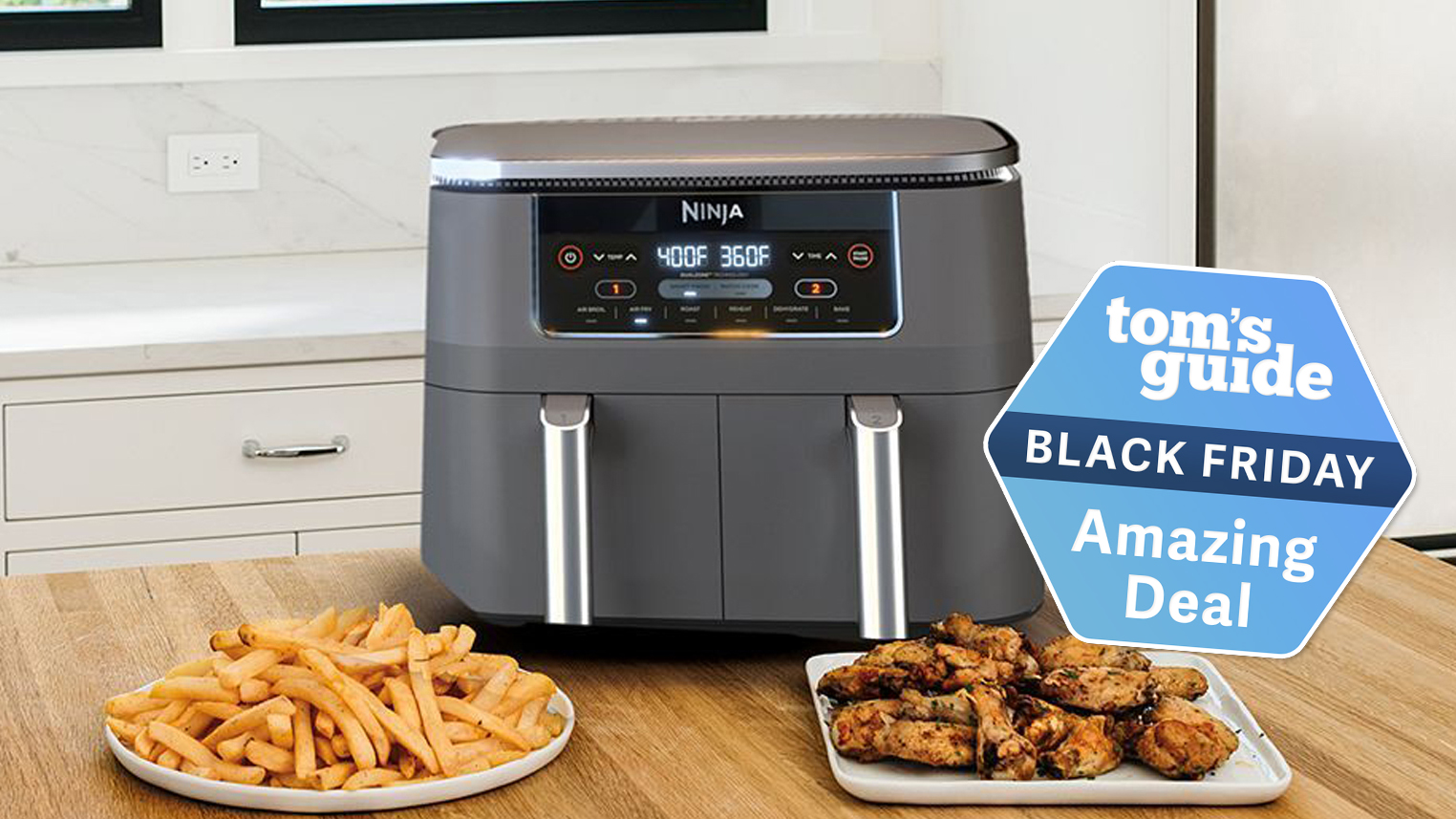This awesome dual basket air fryer is £70 off for Black Friday — I just