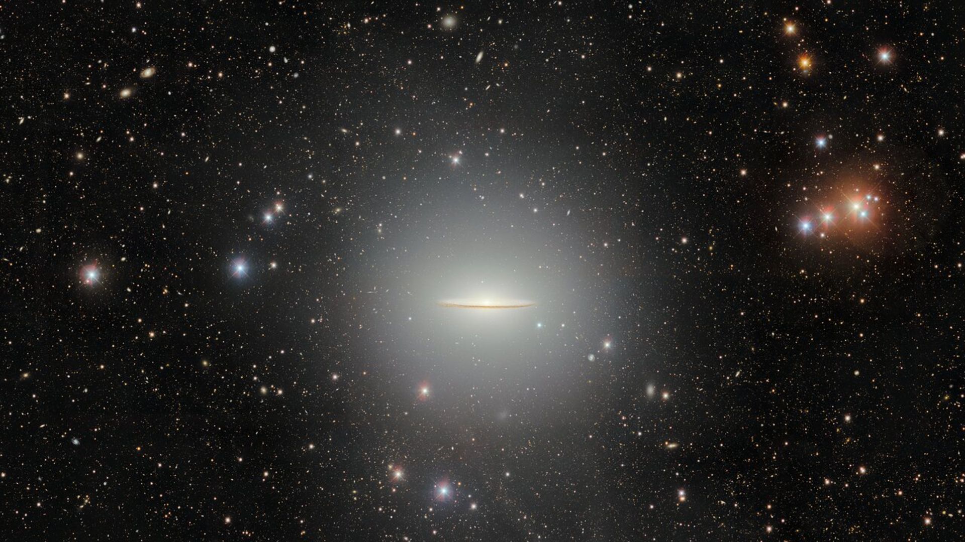 Discover the Stunning Halo Surrounding the Iconic Sombrero Galaxy: This Week’s Breathtaking Space Photo